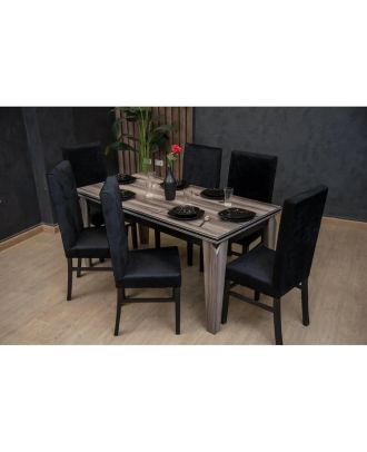 Dining table with 6 chairs - DIR 9