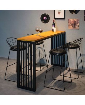 Dining Table, 5 pieces Black *Hazel - DT141