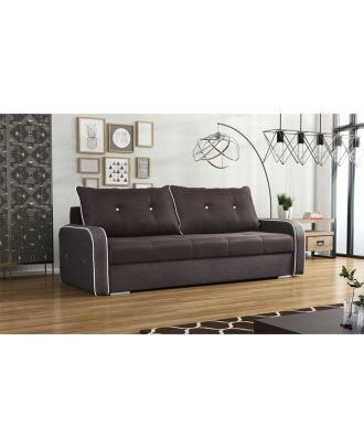 Sofa 200 cm, brown - DVR 14