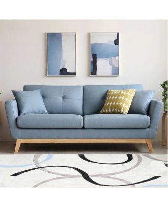 Sofa 220 cm, blue - DVR 16