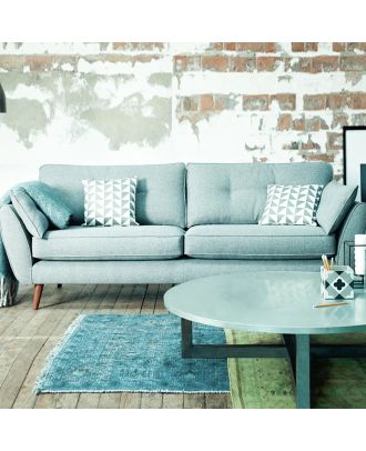 Sofa 220 cm, blue - DVR 20