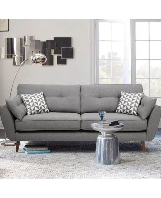 Sofa two-seat, gray - DVR 59