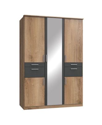 دولاب مودرن، رمادي*خشبي - EGAN28