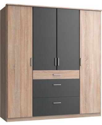 دولاب مودرن، خشبى*رمادي - EGAN39