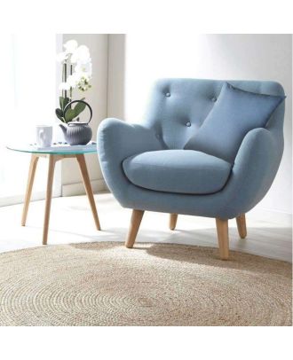 كرسي فوتية - ازرق EGAS28