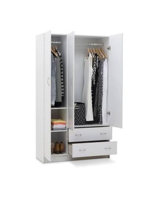 دولاب 120سم - ابيض - ekacupbord13