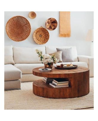 Coffee table, Brown - EL02