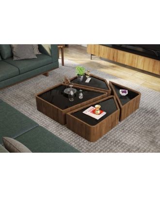 ترابيزة قهوة - بني - EL16