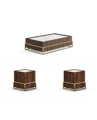 طقم ترابيزات - بني - EL18