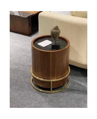 ترابيزة جانبية 45سم - بني - EL33