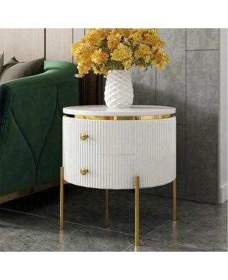 ترابيزة جانبية - ابيض - EL36