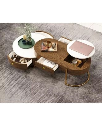 ترابيزة قهوة - بيج - EL92