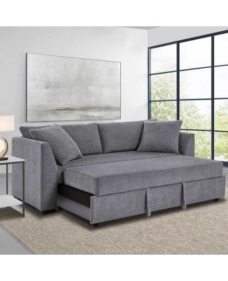 كنبة سرير 200سم - رمادي - elo03