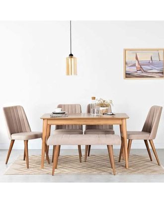 سفره 6 قطع - بيج - FKZ032