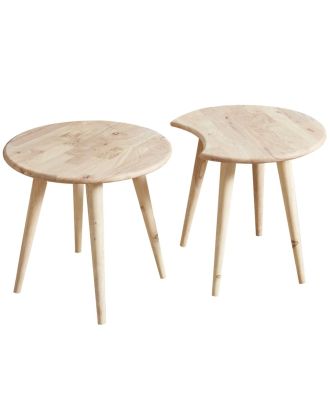 تزابيزة جانبيه قطعتين - بيج - fna23