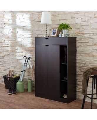 Shoe Rack, Dark Brown - Ft004