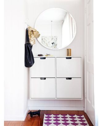 Shoe Rack, White - Ft008