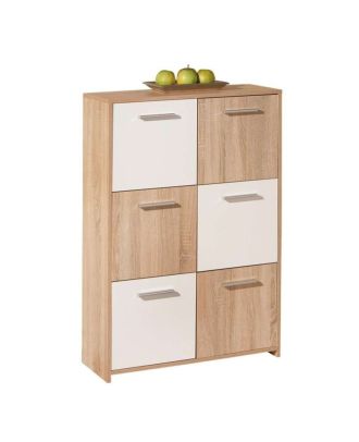 Shoe Rack, White*Brown - Ft010