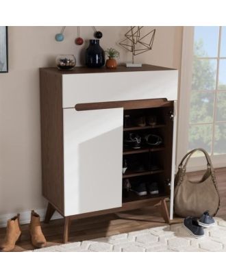 Shoe Rack, Brown*White - Ft012