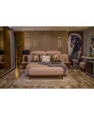 Glem Bed, Natural Wood, 180cm - Sin.New11