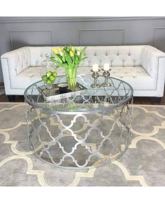 Coffee Table, Silver, 80cm - HACMD111