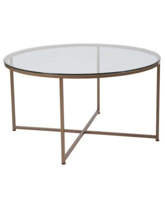 Coffee table, Gold, 70cm - HACME03