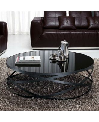 Coffee table, Black, 80cm - HACME20