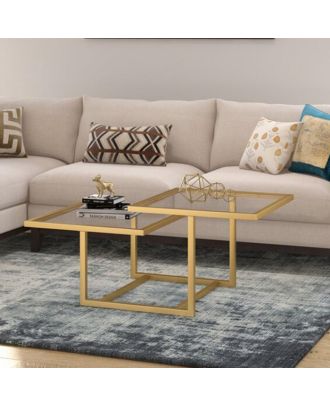 Coffee Table Set, Gold, 50cm - HACME43