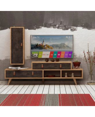 TV Unit, Beige*Grey - HI434