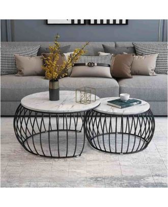 Coffee table set, Black - Hin.207