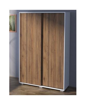 دولاب 120سم - ابيض*بيج - ho37