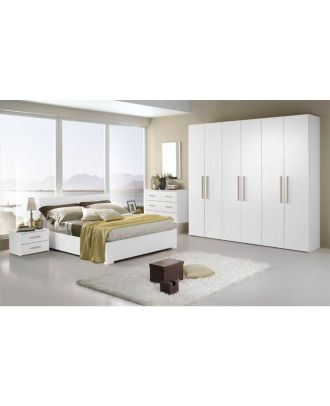 غرفة نوم 4 قطع - ابيض  -  HO39