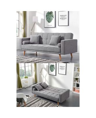 كنبة سرير 220سم - رمادي - ho55