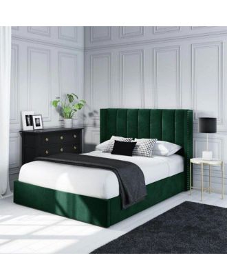 سرير 120سم - اخضر HO7