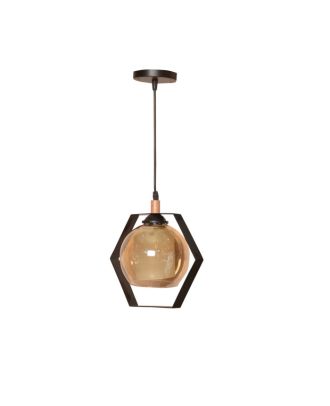 Ceiling lamp  15*15 cm - Black honey