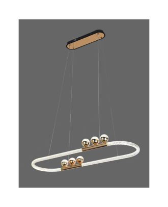 Ceiling lamp 100*50 cm - golden