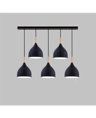 Ceiling lamp 15?*15 cm - black