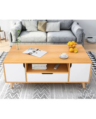 Coffee Table, Beige*White - lt030