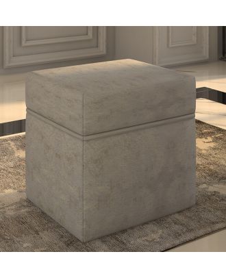 Square Puff, Beige - MAP 14