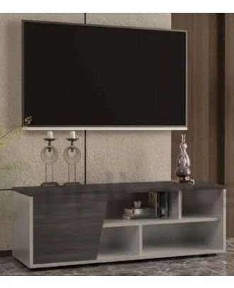 TV unit, White*Gray - MAP 18