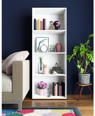 Bookcase, White - mini D214WH