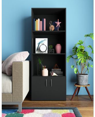 Bookcase, Black - mini D414ES