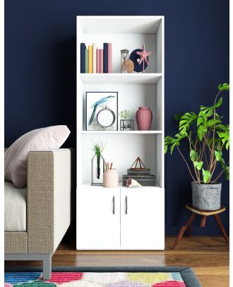 Bookcase, White - mini D414WH
