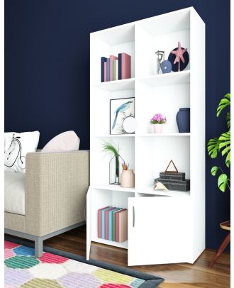 Bookcase, White - mini D315WH
