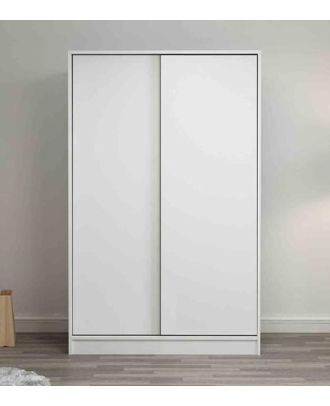 دولاب 120سم - ابيض - monc002