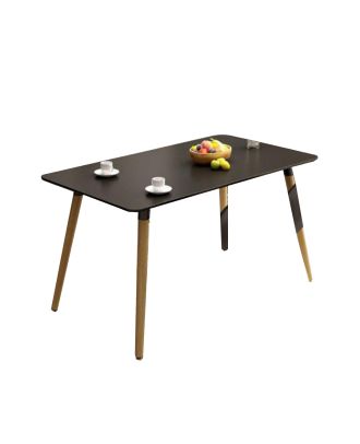 Coffee table, Metal frame, Black - NDi27