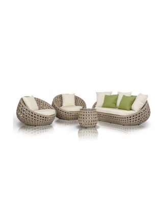 Outdoor set - sofa, 2 chairs and table - SH179