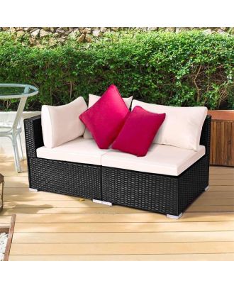 Outdoor Sofa black R52