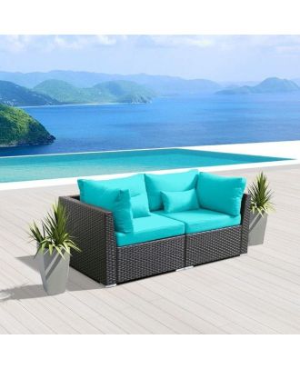 Outdoor sofa, Black R68