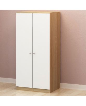 دولاب 80سم - ابيض*بيج - ra-d26